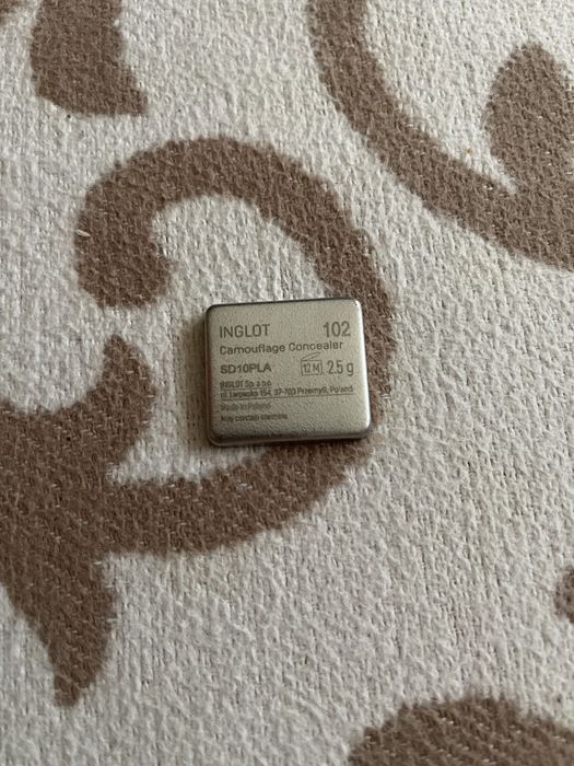 Inglot camouflage concealer, зеленый консилер, коректор