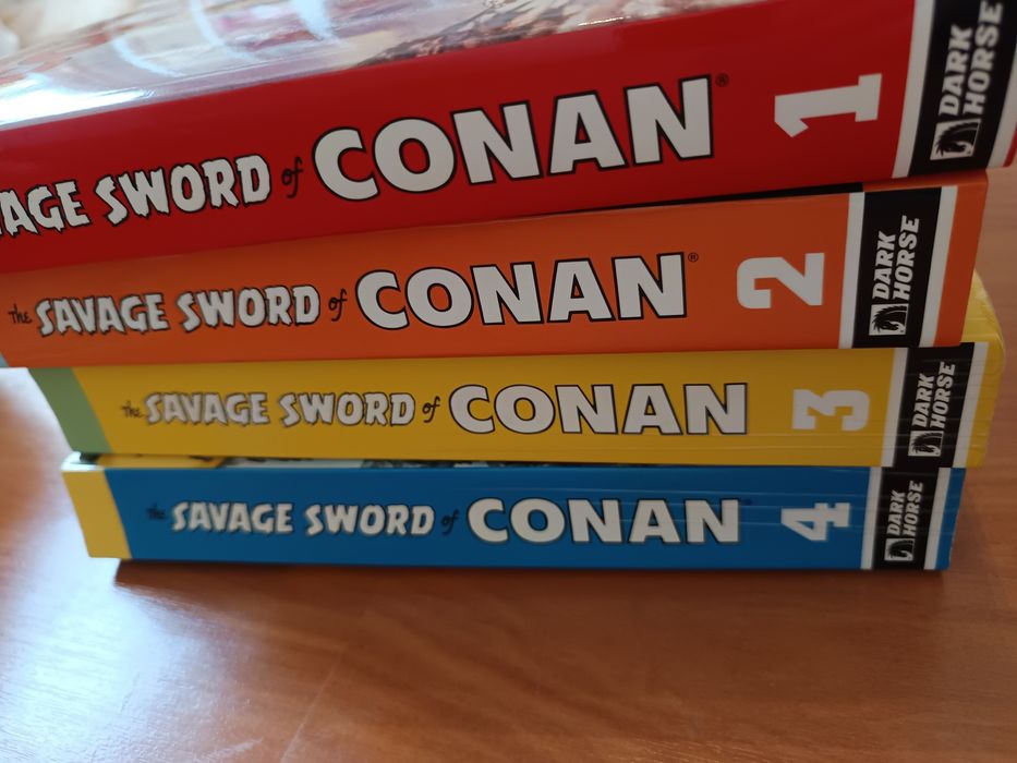 Colecção completa Savage Sword of Conan (Dark Horse)