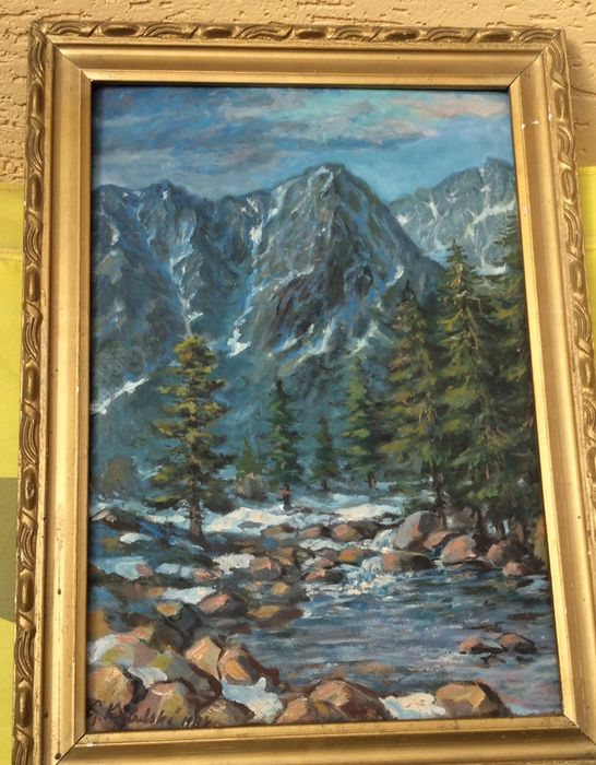 Старые картины.