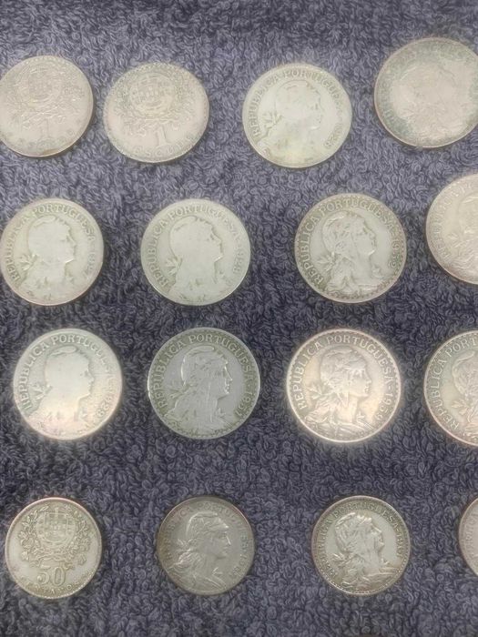 Coleção de Moedas Portugal - República  1927 A 1968