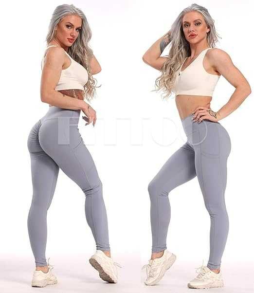 Nowe damskie legginsy / spodnie / wysoki stan / push-up / R-S !7946!