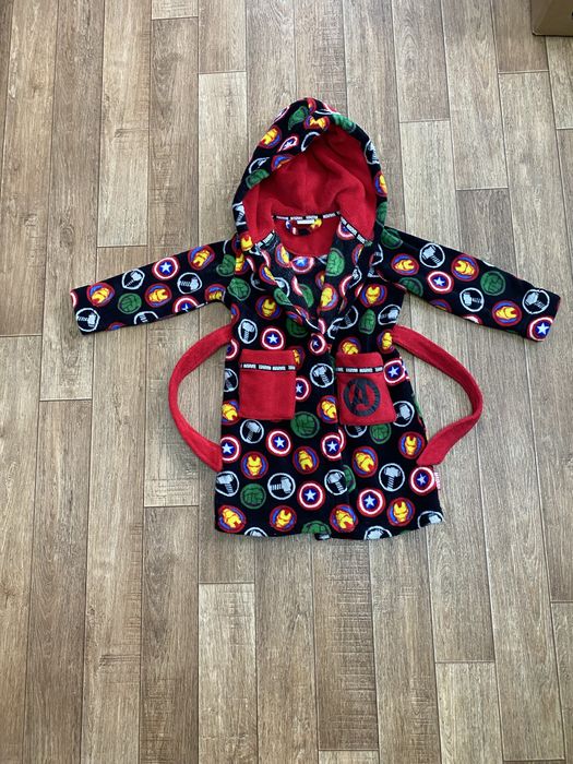 Халат махровий Марвель супергерої 3/4 роки