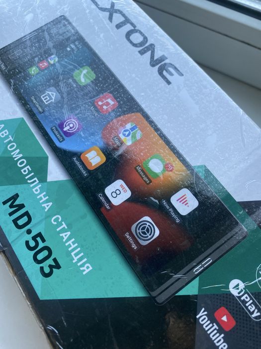 Автомагнітола 1DIN Nextone MD-503 (2/32Gb) 6.3" IPS / CarPlay / Android Auto