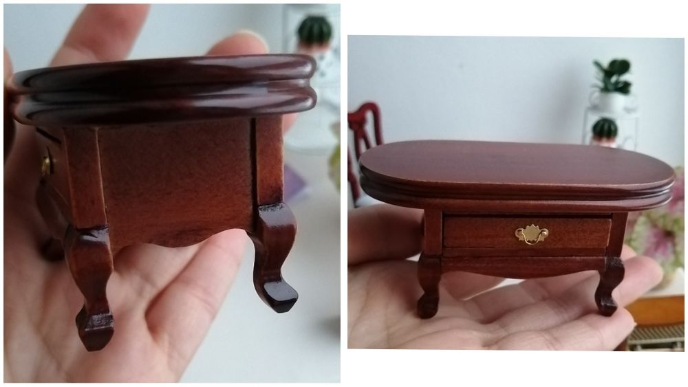 Комод вінтажний ляльковий будинок, мініатюра,стіл меблі іграшкові,1:12