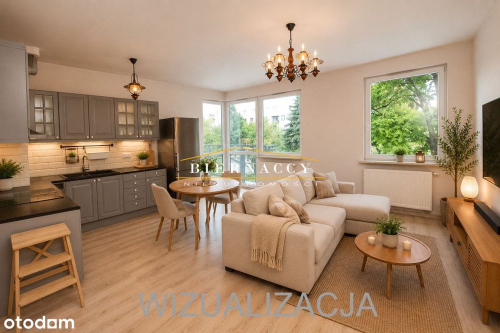 2 pokojowe 51,80m, balkon, garaż podziemny - View 3