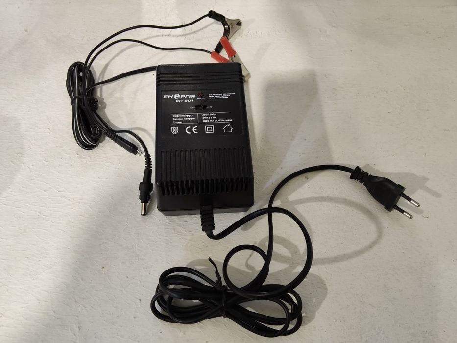Зарядное устройство Енергія ЕН 601 (6V / 12V) для аккумуляторов — Идеальное
