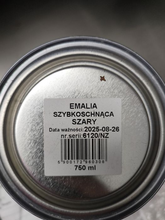 Farba szybkoschnące sztuka