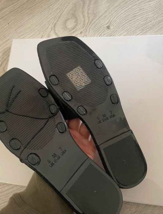 Klapki czarne nowe