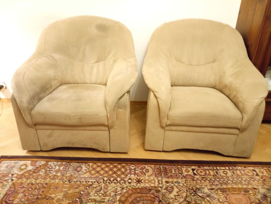Zestaw wypoczynkowy sofa + 2 fotele
