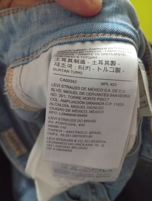 Jeansy damskie M Levi's