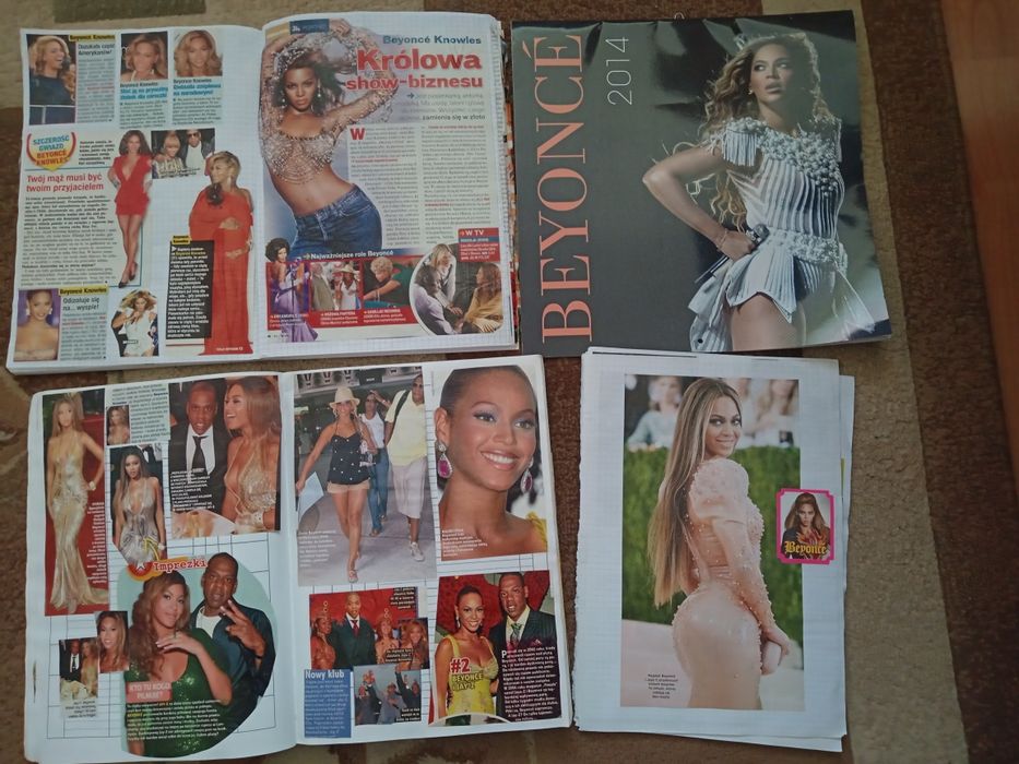 Beyonce kolekcja - plakaty, prasa