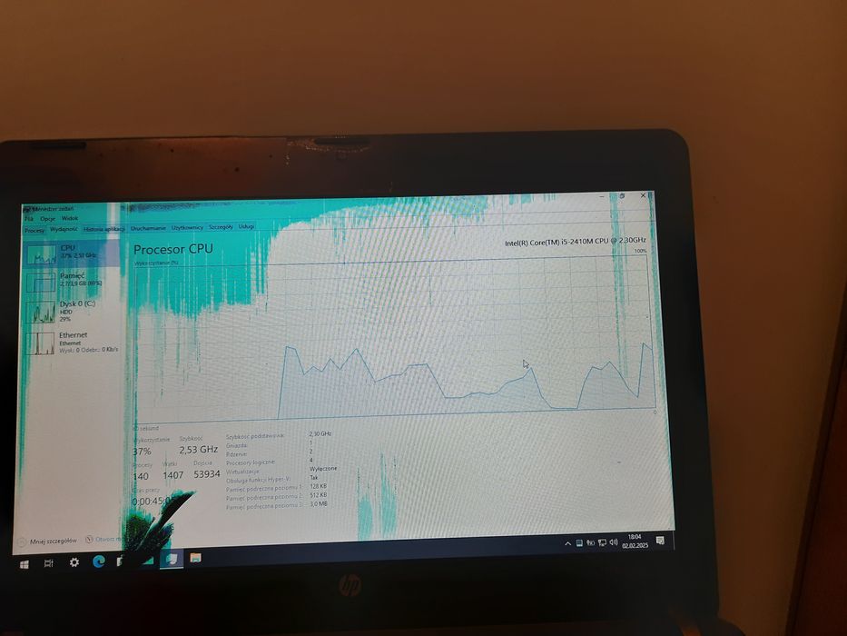 Okazja HP ProBook 4330s uszk. matryca, wszystko inne działa, i5 2gen