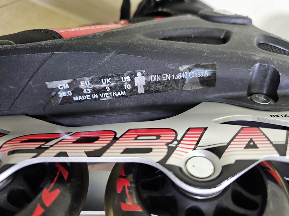 Rolki fitness męskie Rollerblade Sirio 80 rozmiar 43