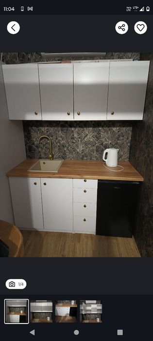 Meble kuchenne w kolorze białym