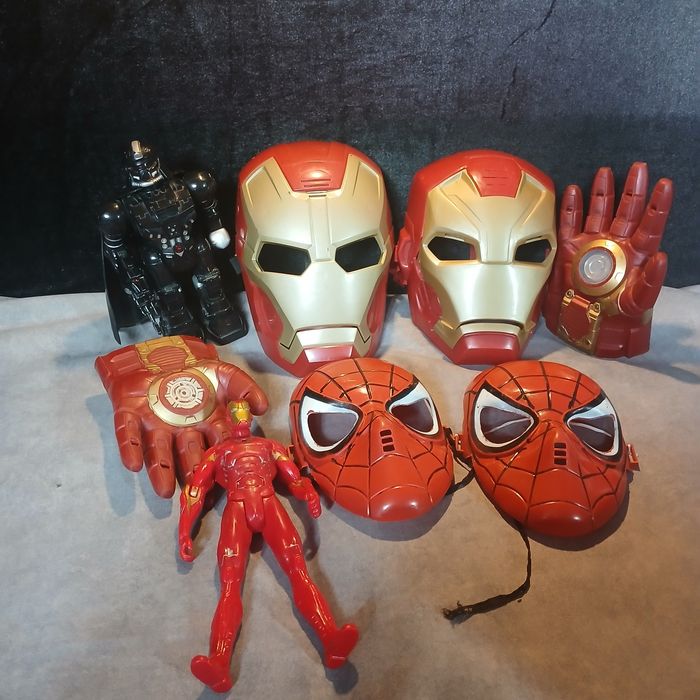 Super zestaw dla fana Spider mana i Iron mana