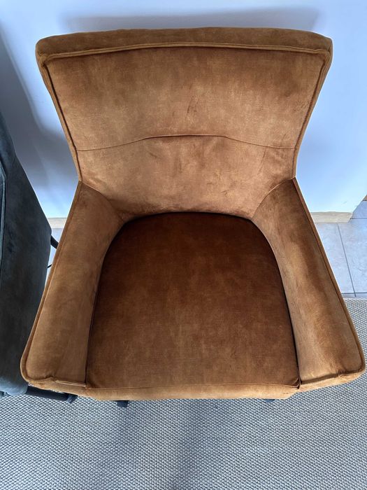 Loftowe Wygodne Krzesła Na Kółkach Skandynawskie Oryginalne 3 szt