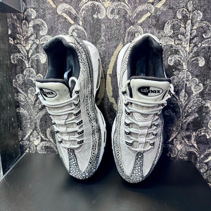 Кроссовки Nike TN Air Max 95 Premium Safari White Black