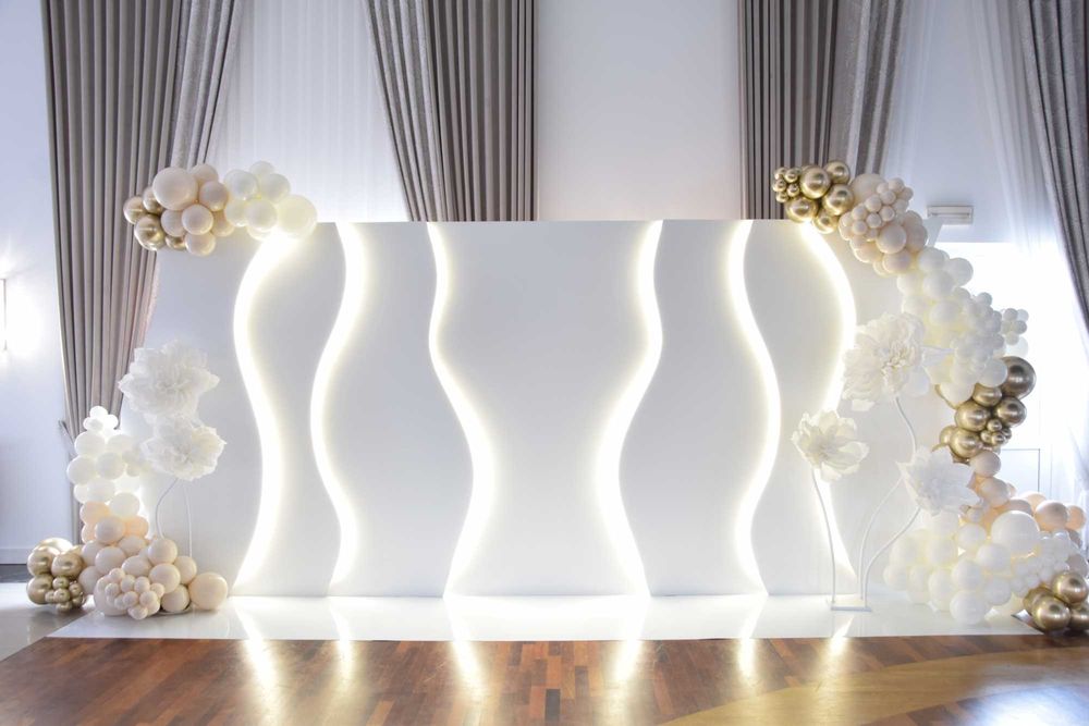 Ścianki balonowe Dekoracje okolicznościowe Chrzest Studniówka Komunia