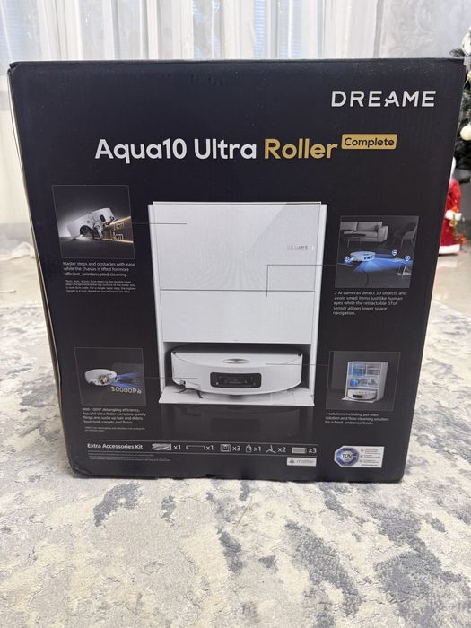 Робот-пилосос миючий Dreame Aqua  10 Ultra Roller Complete White