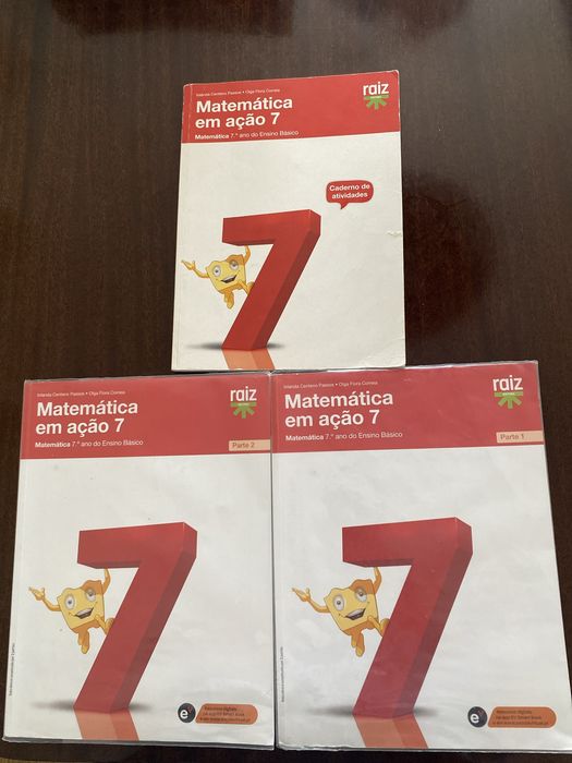Matemática em ação: 2 volumes + caderno de atividades