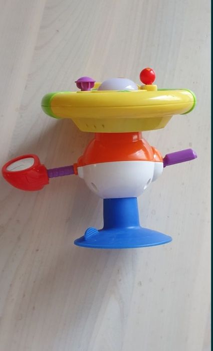 Интерактивный руль на присоске kiddieland