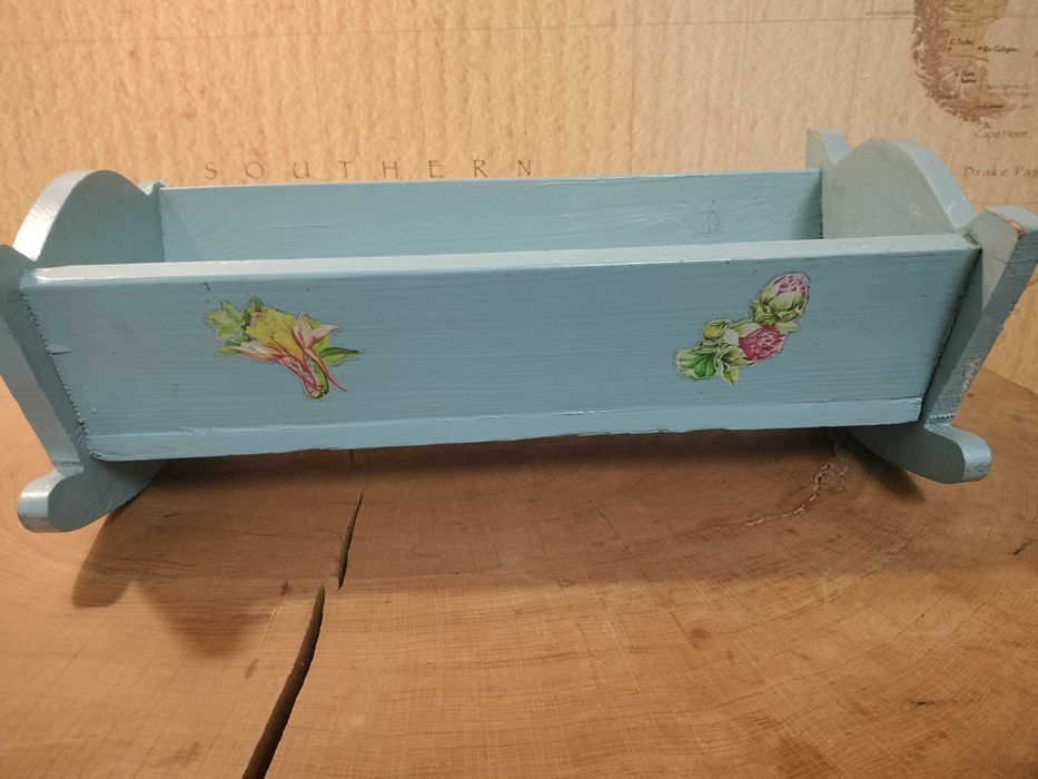 stara kołyska łóżeczko dla lalek