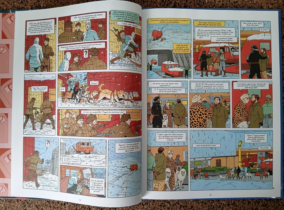 2 BDs - Os Sarcófagos do 6º Continente
(Blake e Mortimer N.º 16 e 17)