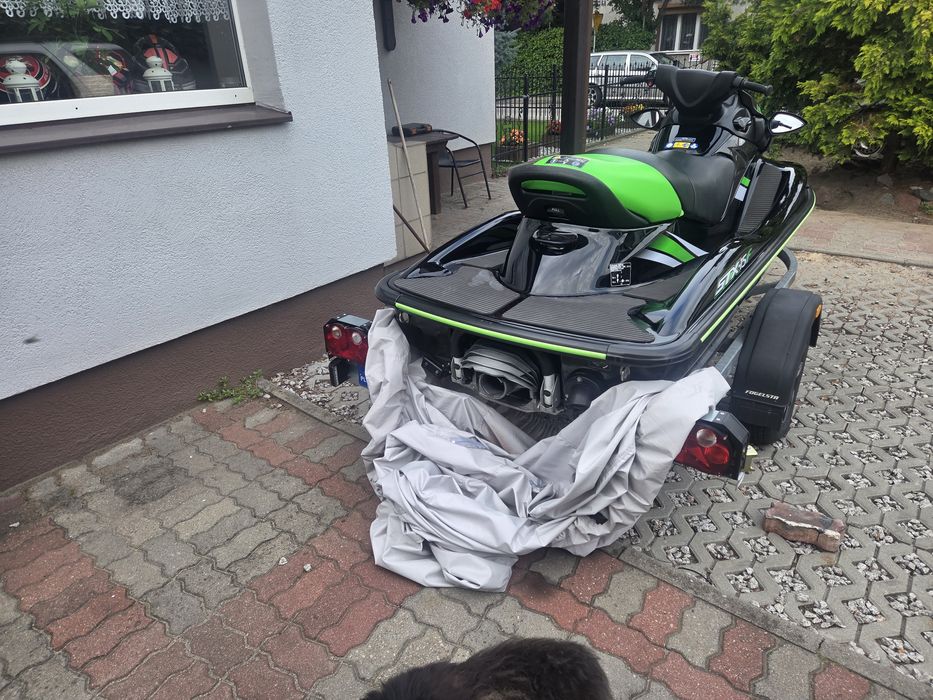 Kawasaki stx 15f 2018r 98mth z przyczepką!  Stx160