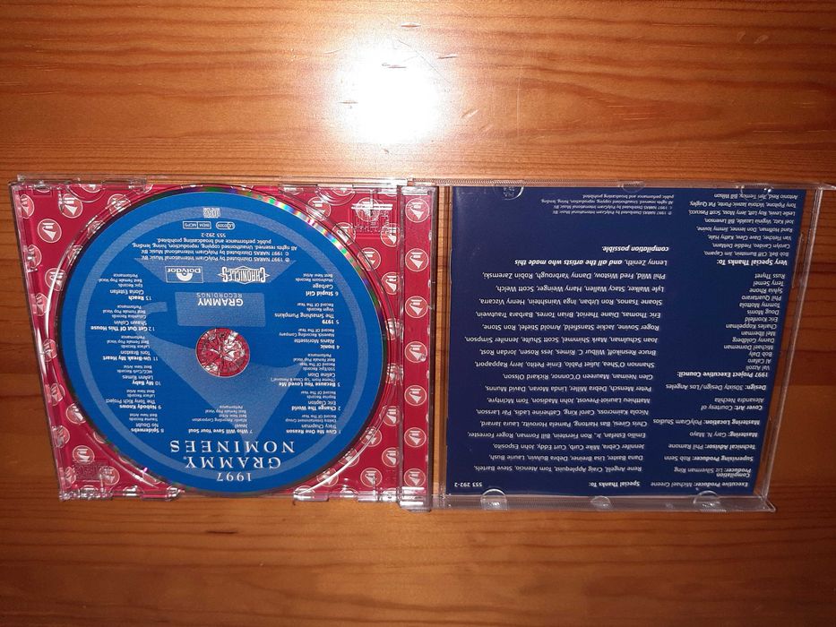 Dois CD's Grammy Nominees de 1995 e 1997