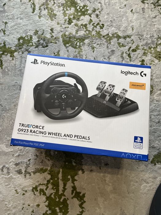 Ігровий руль Logitech g923 / Логитеч з коробкою передач