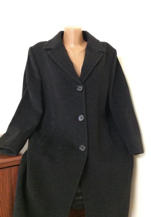 Пальто шерсть кашемир stefania rinaldi italy