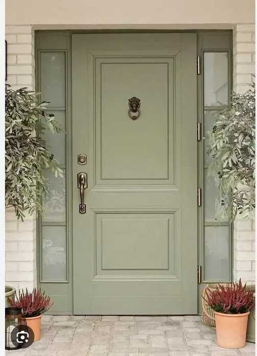 Drzwi zewnętrzne dębowe Producent Pomiar Montaż Dostawa Dotacja