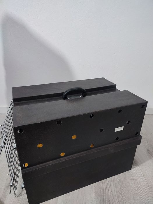 Caixa grande de transporte animal aéreo