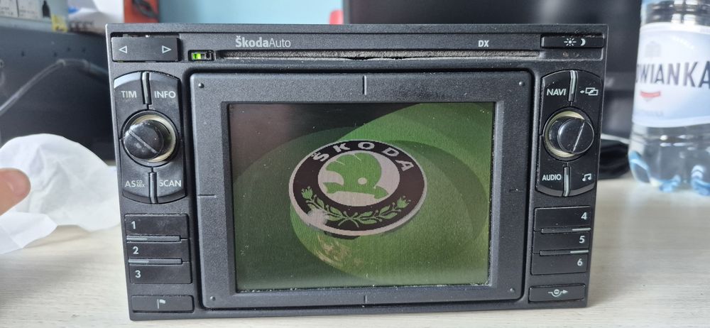 Radio Navigation System MFD Vw Golf 4 Bora Passat B5 Sharan Skoda Superb