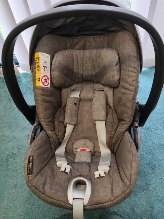 Conjunto de Baby Coque+ Carrinho+ Aquecedor Biberão +Parque+ Marsúpio+
