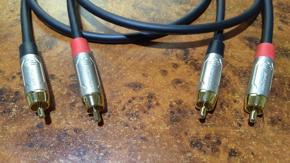 Hi-Fi межблочный кабель MOGAMI W2534 2RCA/2RCA ROXTONE экран направлен