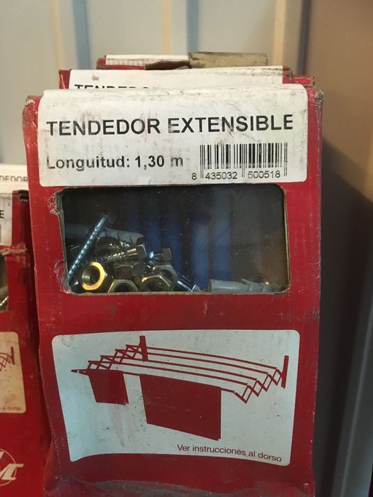 Estendais novos várias medidas