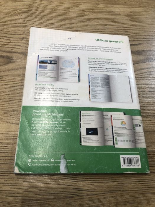 Geografia klasa 1 karty pracy