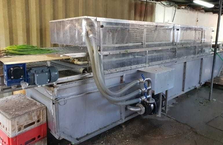 Myjka potokowa do warzyw