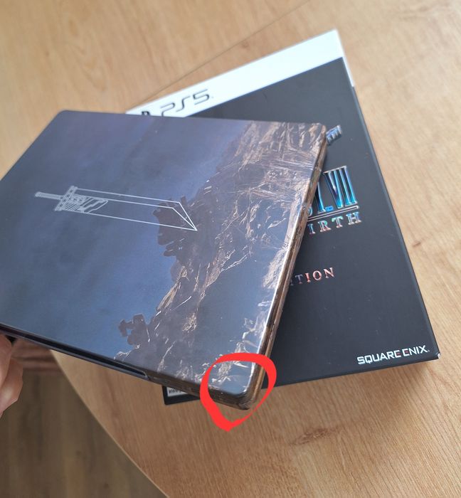 Final Fantasy VII Rebirth Deluxe Edition Steelbook