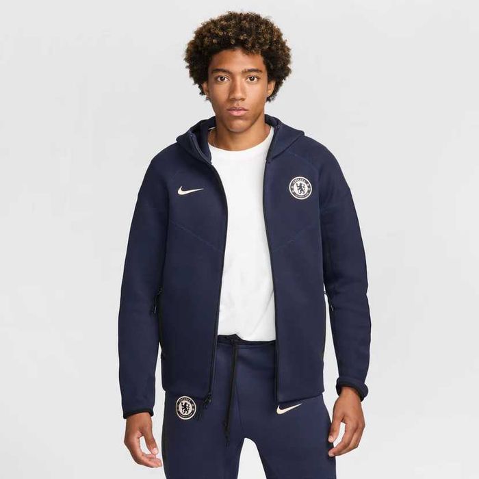 ОРИГІНАЛ! Кофта Nike Tech Fleece Chelsea FC Fz Wr M L XL | FZ4175