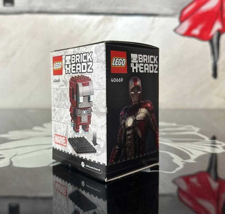 Конструктор LEGO Brick Headz 40669 Залізна Людина MK5