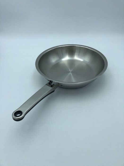 Ecovitam patelnia 24 cm stal nierdzewna na indukcję zdrowe gotowanie