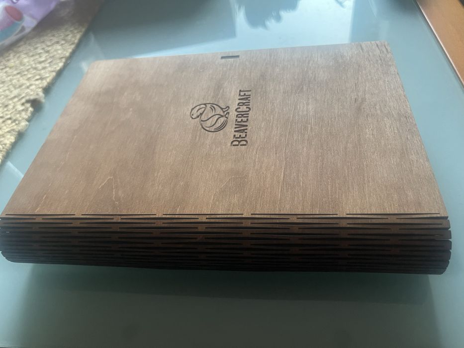 Conjunto de Entalhe em Madeira Beavercraft