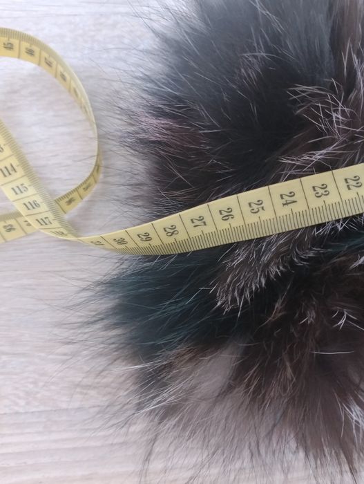 Ocieplacz  komin opaska na szyję z lisa jenot multikolor onesize