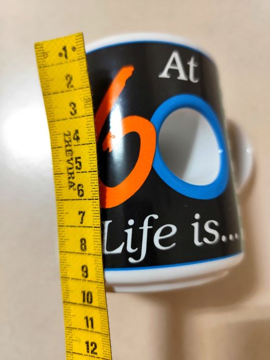 Caneca - At 60 Life is... a lot of fun! (nova)