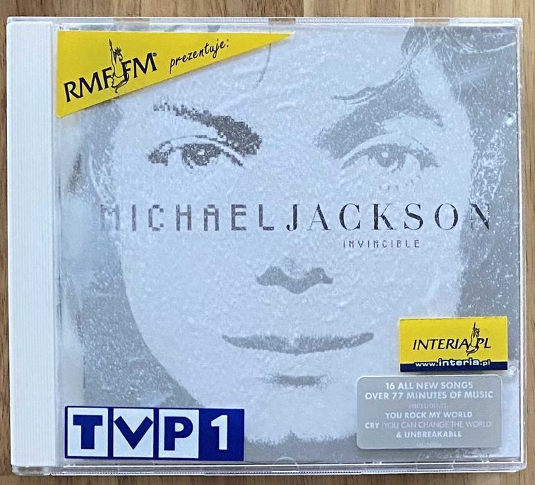CD Michael Jackson Invincible I Wydanie NOWA bez folii
