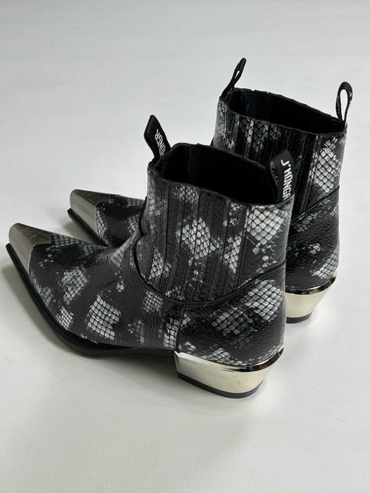 Черевики indie sleeze казаки hedi boy archive boots black архив чорні