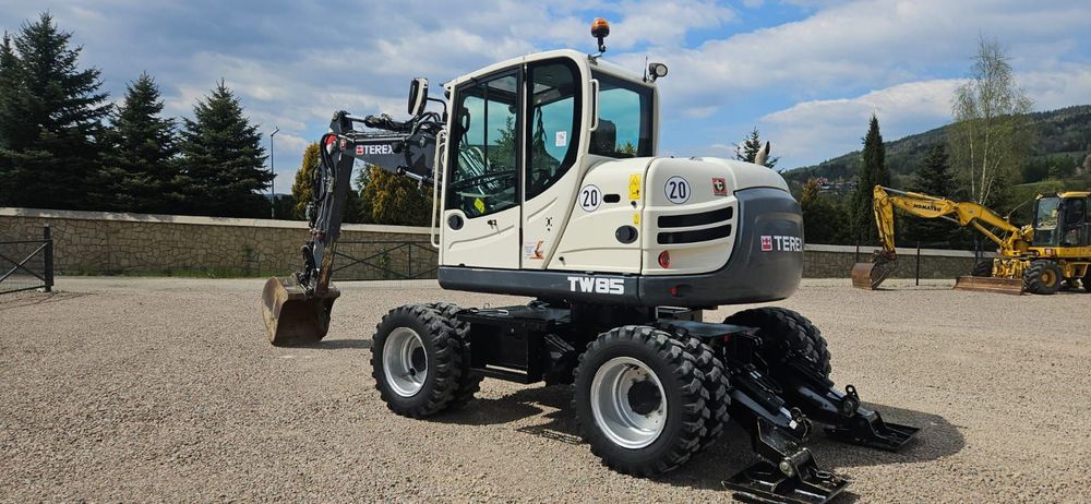 Terex TW 85  KOPARKA Kołowa  8 ton Terex TW 85 z Niemiec 3x łyżki w zestawie