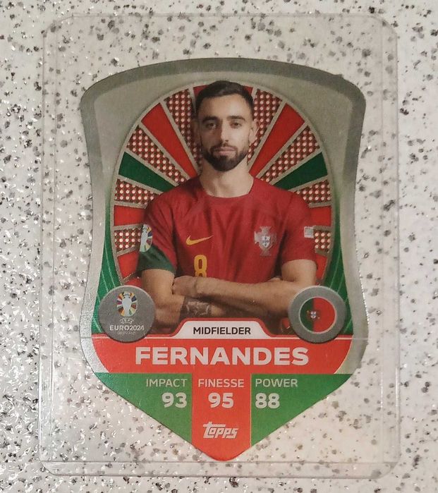 Bruno Fernandes Topps Badge